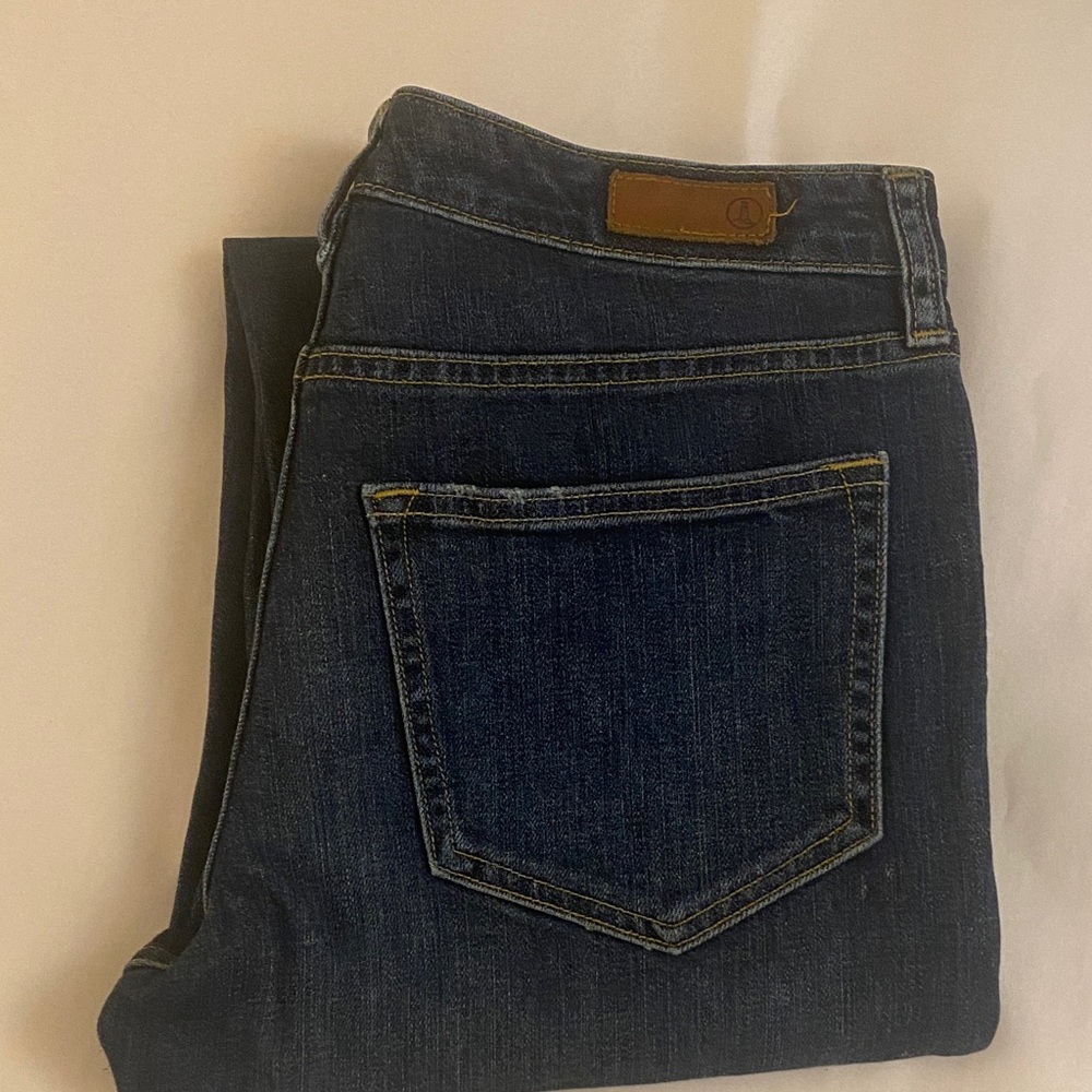 Lands End Dark Blue Denim Jeans